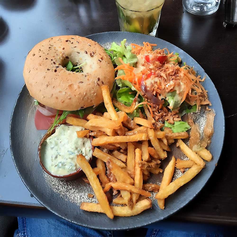Bagel maison du Jakadi