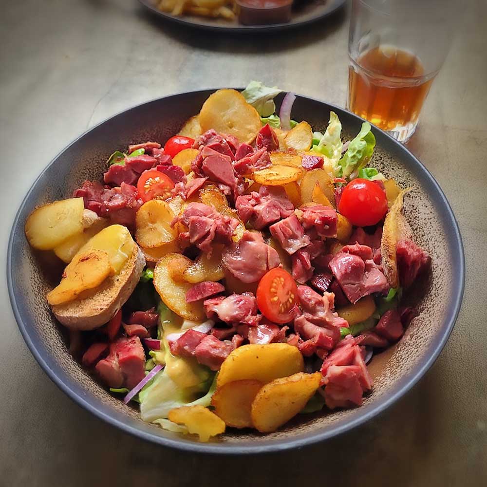 Grande salade composée du Jakadi